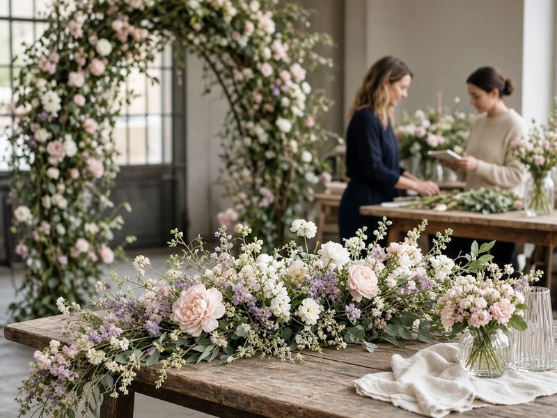 Event florals at Scoccteeth Florals